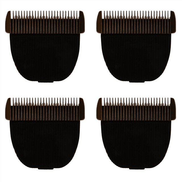 4X Pet Hair Repalcement Blade for P2/P3 Dog Cat Cattle Rabbit Grooming Trimmer Clipper Blade,4 x Grooming Trimmer Clipper Blade Head,black & white