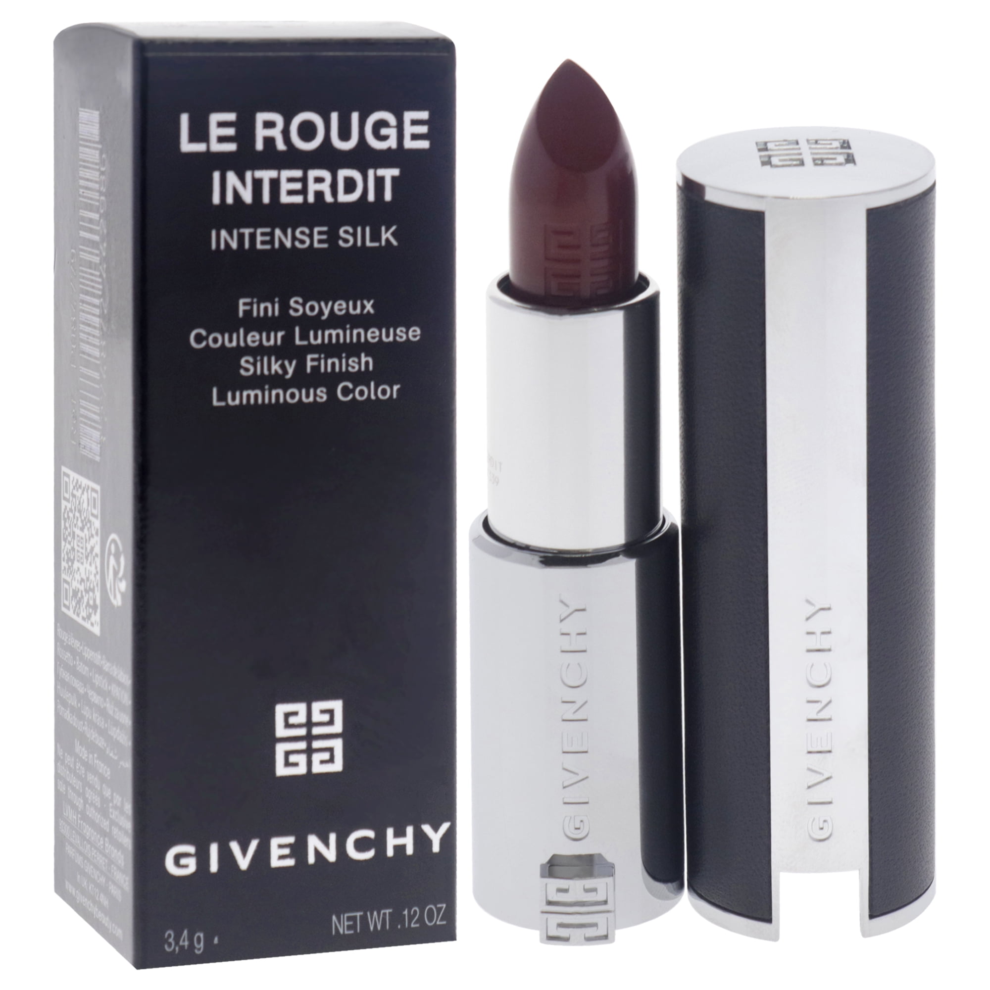 Givenchy Le Rouge Interdit Intense Silk Lipstick - 339 Grenat Cendre , 0.11 oz Lipstick (Refillable)