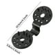 thumbnail image 3 of Paquete de 30 clips de plástico de tela de sombra | Clip de ojal de lona con agarre de bloqueo de alta resistencia para red de sombrilla de jardín Red para pájaros | Sujetador de malla seguro | ABS, 3 of 8