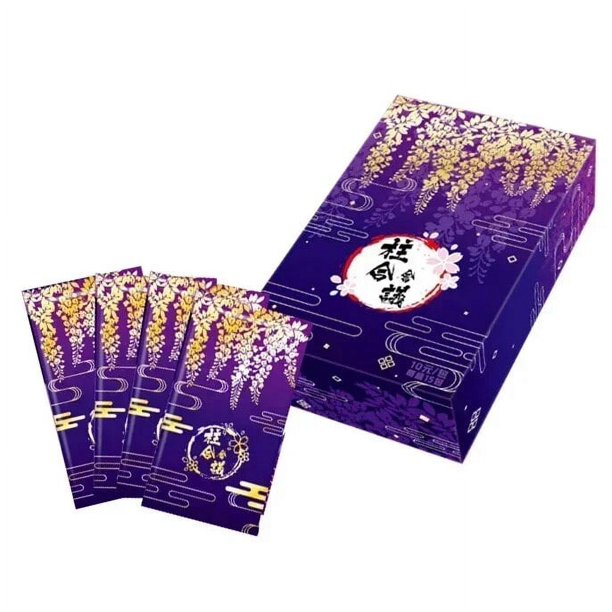 Tarjeta Demon Slayer, capítulo de forja, doble capa, enmarcada, tarjeta gruesa en ángulo recto, tarjeta de colección Nezuko Kanroji Butterfly Ninja