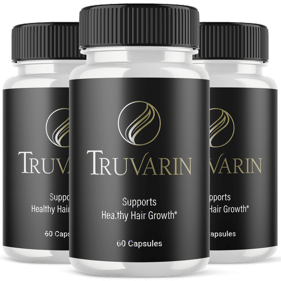 Truvarin Advanced Formula Healthy Hair Support Supplement 180 Capsules