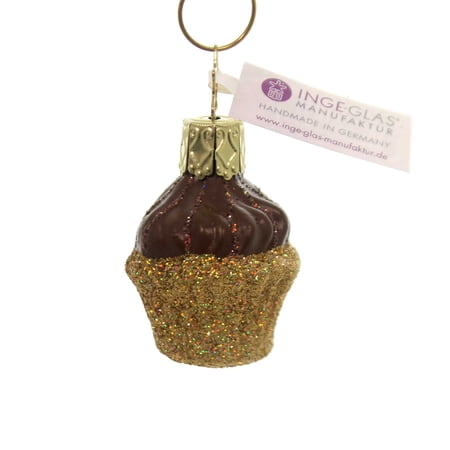 Inge Glas Pure Chocolate Ornament Glass Candy Treat Christmas 10202S018 Milk