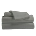 thumbnail image 1 of Comfy Bamboo World 9900 Series 100gsm Embroidered Bedsheets Sheet Set, Queen Size, Grey, 1 of 5