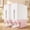 Pink, variant on Norcho Rice Dispenser, 25 lbs Sealed Rice Storage Container with Measuring Cup, Rice Box for Kitchen Pantry, Clear