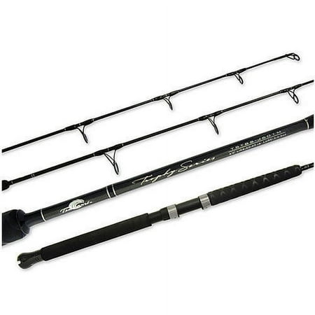 Tsunami Trophy 1 Piece Spinning Jigging Saltwater Boat Striper Rod 6 Ft. 6 In. TSTBS-J661MH