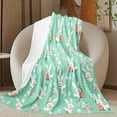 thumbnail image 6 of Matoen Easter Throw Blanket 39.4"x27.5" Green Easter Rabbit Bunny Egg Blanket Throw Blanket for Couch Sofa Bed Soft Cozy Fuzzy Plush Fleece Blanket Cute Spring Holiday Decorative Throw Blanket, 6 of 6