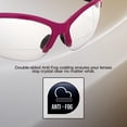 thumbnail image 3 of Gafas de Seguridad Global Vision Cougar Bifocales 2.5 con Lentes Transparentes, 3 of 9