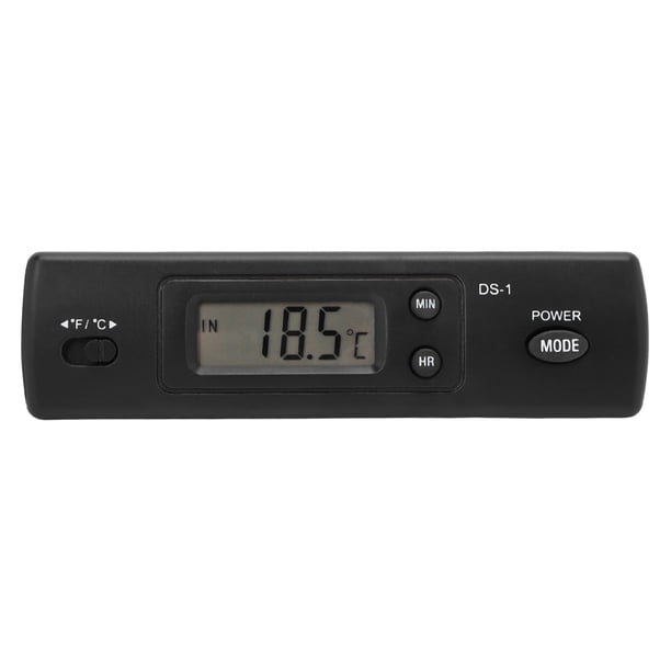 Pantalla de termómetro digital, reloj digital de temperatura del automóvil Reloj de temperatura del automóvil Reloj digital para vehículos Creado magistralmente