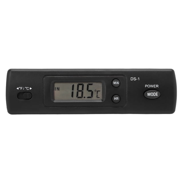 Pantalla de termómetro digital, reloj digital de temperatura del automóvil Reloj de temperatura del automóvil Reloj digital para vehículos Creado magistralmente
