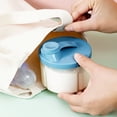 thumbnail image 4 of Gymnture 2 pcs Baby Formula Dispenser Milk Powder Dispenser Four-Compartment Formula Container, 4 of 10