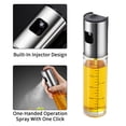 thumbnail image 4 of Vaupan Oil Spray Bottle - Adjustable Kitchen Spray Bottle with Stainless Steel Nozzle, 100ml Reusable Essential Oil Diffuser for Cooking/Cleaning/Beauty, 4 of 7