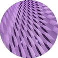 thumbnail image 1 of Ahgly Tapis Rond Lavable en Machine Intérieur Transitionnel Violet Violet, 4 Pieds Rond, 1 of 7