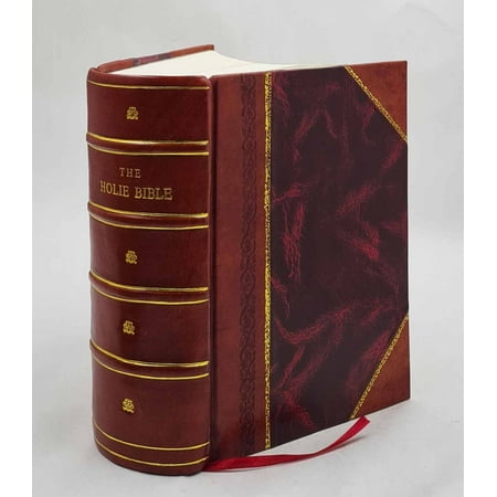 1582 Douai Rheims Douay Rheims First Edition 1 Of 3 1609 Old Testament Volume 1 1582 [Leather Bound]