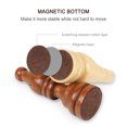 thumbnail image 2 of Amdohai Folding Wooden Chess Set Magnetic Chess Board Set with Interior Storage Adults Kids Portable Travel Chess Board Game, 2 of 8