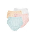 thumbnail image 2 of Teri Lingerie Plain Jane Full Cut Nylon Brief 4-Pack 331, 2 of 8