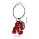 thumbnail image 4 of Llavero con guantes de boxeo "Nunca te rindas" para amantes del deporte. Colgante rojo de guante de boxeo que simboliza coraje y fuerza para boxeadores y entrenadores., 4 of 6