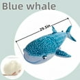 thumbnail image 3 of Realistic Ocean Stuffed Animal Doll Shark Pillow - Cute Whale Plush Soft Home Chair Cushion - 29.5'', 3 of 12
