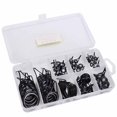 thumbnail image 2 of Fishing Rod Tip Repair Kit High Carbon Steel Ceramic Ring Guide Replacement Kit for Freshwater Saltwater, 2 of 8