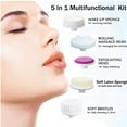 thumbnail image 5 of Mini Washer Dryer for Makeup Face Wash Brush Silicone Wand Remover Face Pore Spinning Brush for Face Multifunctional Facial Cleaner Facial Cleanser Electric Facial Massager Hairdressing Instrument, 5 of 9