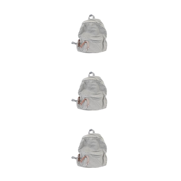 Minnieouse escolar elegante y duradera para unisex con correas ajustables escolar para libros gris Type1 NO1