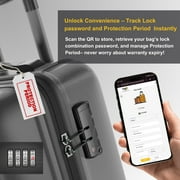 [Pack 2] tag8 Mexico Flag Tag Smart Bag tag |Trendy Luggage tag ID Identification | Suitcase Tag | Fashionable Digital Name tag | Airline Compliant, SITA World Tracer Code Enabled | Gift idea