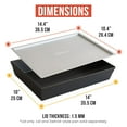 thumbnail image 2 of Chef Pomodoro Authentic Detroit-Style Pizza Pan Lid (Lid 14 x 10 inch), 2 of 2