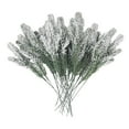 thumbnail image 2 of Cateissary 24 Uds. De tallos de pino sintético, decoración del hogar, decoración del hogar, árbol de Navidad, plantas decorativas para el verde con espuma 24PCS, 2 of 6