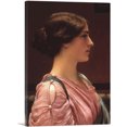 thumbnail image 1 of ARTCANVAS A Classical Beauty Cleonice Canvas Art Print by John William Godward - Size: 26" x 18" (0.75" Deep), 1 of 9