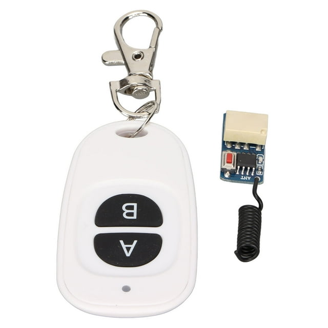 Interrupteur de Télécommande Sans Fil, Sensible 433MHz Télécommande Relais Interrupteur 1A Charge Maximale Mode de Travail Réglable pour Équipement de Levage pour Portes