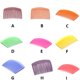 thumbnail image 5 of Peines torcidos Seitruly de plástico para el cabello decoración caramelo 10 piezas rosa, 5 of 6