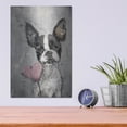 thumbnail image 4 of Luxe Metal Art 'Bulldog With Heart' by Svetlana Aleynikova Metal Wall Art, 12" x 16", 4 of 9