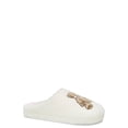 thumbnail image 2 of No Boundaries Women’s Plush Sherpa Clog Slippers, 2 of 5