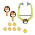 thumbnail image 2 of Entrenador de tenis de mesa colgante para interiores, juego de tenis de mesa colgante, práctica de coordinación ojo-mano, juego de paletas y pelotas Tiger Raquetas 6 Pelotas, 2 of 8