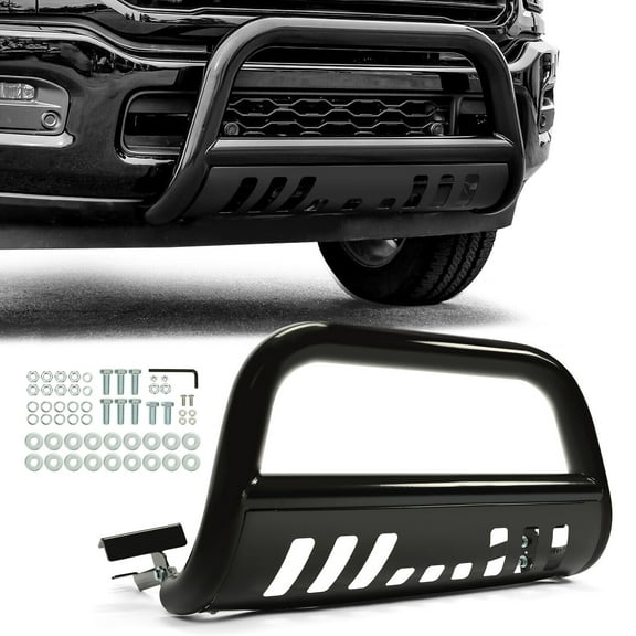 For 2009-2023 Dodge Ram 1500 Brush Bull Bar Push Front Bumper Grille Guard