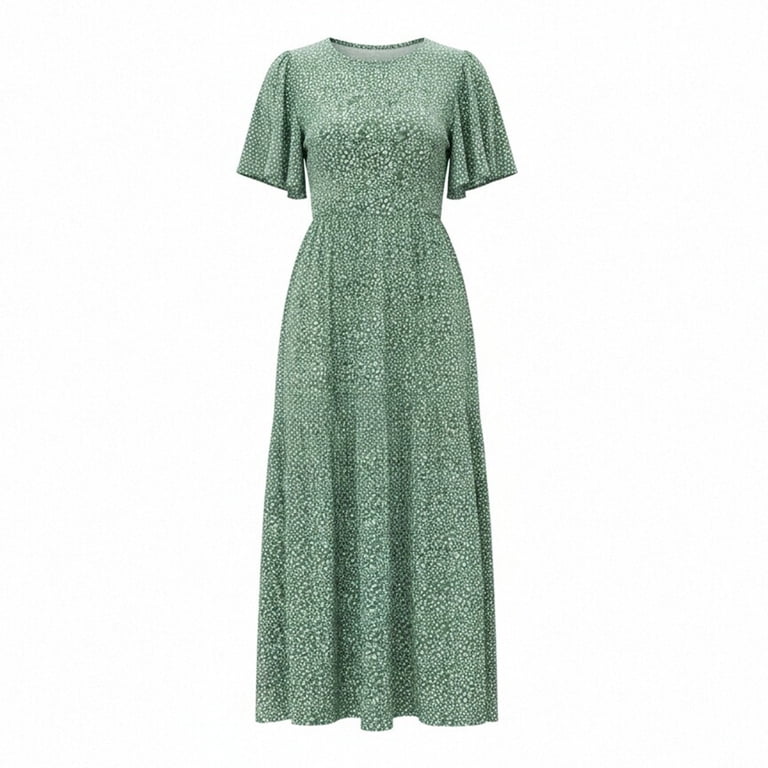 boho ditsy floral dress Womens Ditsy Floral Dress