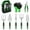 A, variant on Garden Tool Set, 8-Piece Heavy Duty Stainless Steel Gardening Kit with Ergonomic Non-Slip Rubber Handles for Planting Digging Weeding Outdoor Lawn Garden Hand Tools Set, A