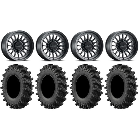 Method 411 14 Black Wheels 30 MotoSlayer Tires Polaris RZR XP 1000 / PRO XP / Ranger XP 900/1000 Method 411 14 Black Wheels 30 MotoSlayer Tires Polaris RZR XP 1000 / PRO XP / Ranger XP 900/1000