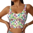 thumbnail image 1 of Balery Vector Mexican Otomi Style Bright Sujetadores deportivos con espalda cruzada para mujer, acolchados, sin costuras, de alto impacto, ideales para yoga, gimnasio, entrenamiento y fitness.-X-Large, 1 of 8