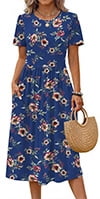 1 Navy Floral