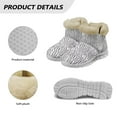 thumbnail image 7 of FUIALDOLG Womens Waterproof Snow Boots Ankle Casual Cold Weather Comfortable Zebra Stripe PrintingBooties, 7 of 7