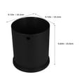 thumbnail image 2 of OUNONA De Basura De Plástico Negro Para Cocina Y Con Duradero Y Fácil Reemplazo, 2 of 8
