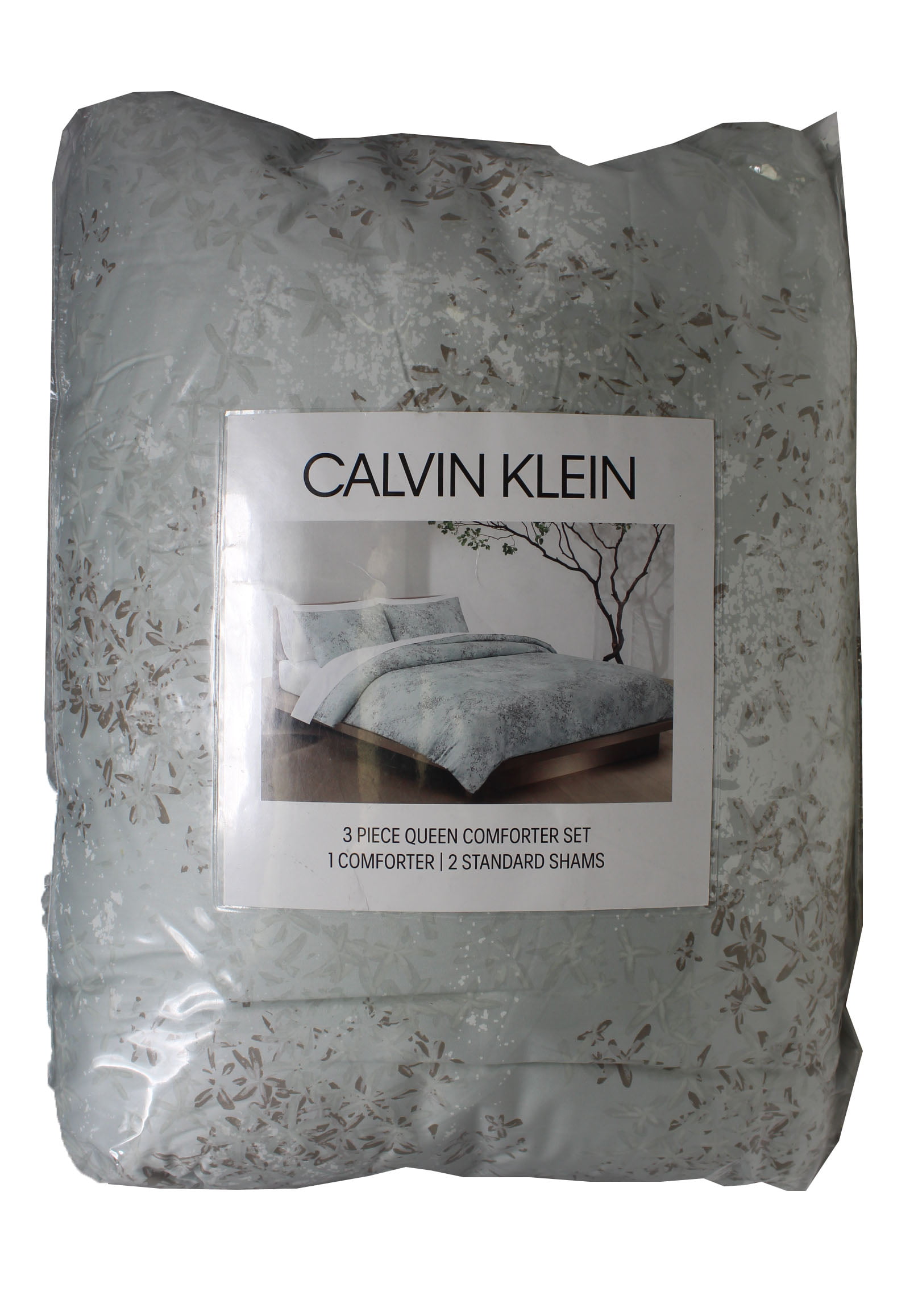 Calvin Klein Queen Comforter Set Presidio 3 Pieces 