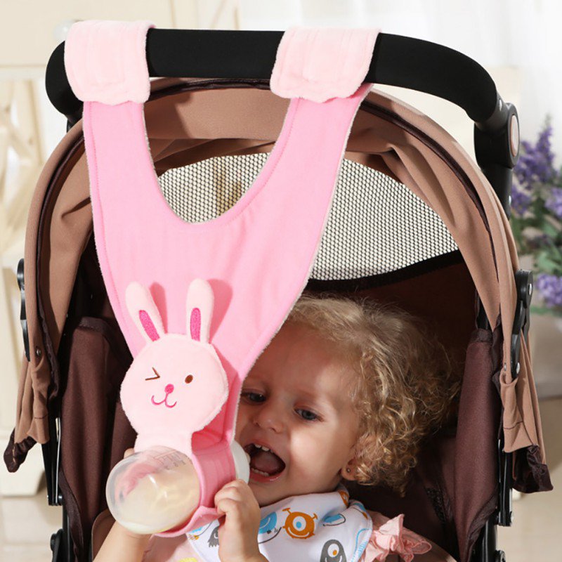 Baby Bottle Holder for Hands Free Bottle Feeding Stroller Accessories
