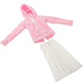 thumbnail image 2 of 1 Set Doll Decorative Sweatshirt Doll Dress-up Skirt DIY Doll Clothes Girl Doll Outfit, 2 of 3