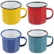 thumbnail image 3 of Enamel Cups Simple Style Water Cup Easy To Clean For Camping Picnic 4Pcs, 3 of 4
