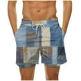 thumbnail image 2 of Teissuly Men's Summer Loose Beach Shorts Pocket Swimming Pants, 2 of 6
