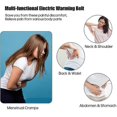 thumbnail image 4 of Portable Heating Pad Graphene Heating Therapy Washable Far Infrared USB Heating Belt with 3 Temperature Settings for Menstrual Cramps and Back/Abdomin, 4 of 5