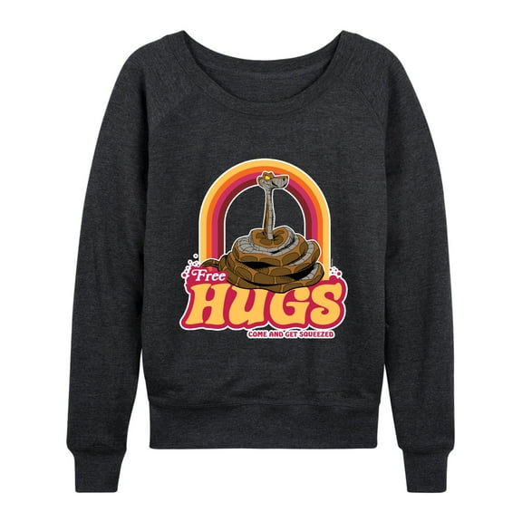 The Jungle Book - Free Hugs - Women's Lightweight French Terry Long Sleeve Shirt