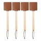 thumbnail image 1 of 4 Pieces 17.3 Inch Fly Swatter Leather Fly Swatter Long Fly Swatter Manual Fly Swatter Wood Handle B, 1 of 5