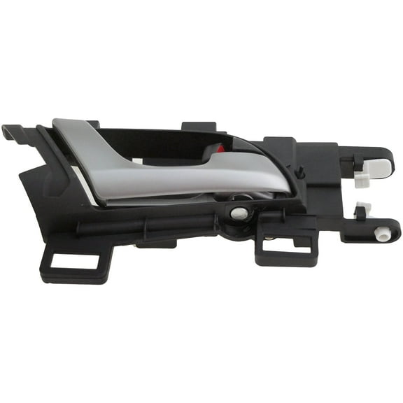 Dorman 81906 Rear Passenger Side Interior Door Handle for Specific Acura Models, Silver Lever; Black Housing